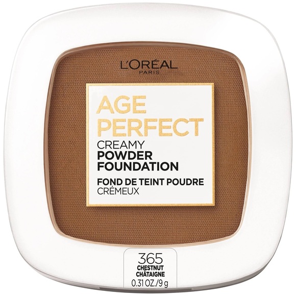 L'Oreal Other - 🤩 $5 SALE! 🤩 NWT L’Oréal Paris Age Perfect Creamy Powder Foundation in Chestnut